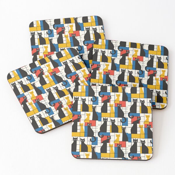 Item preview, Colorful Cat Abstract designed and sold by Piotrek0001.