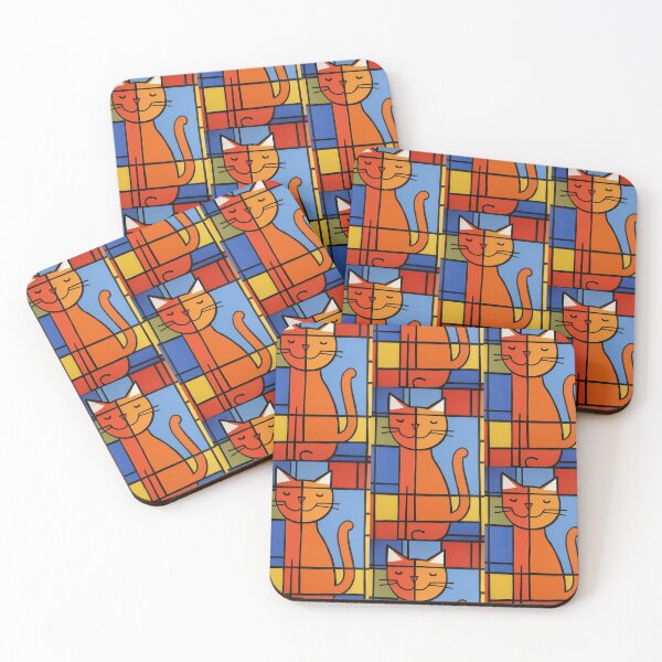Item preview, Colorful Cat Abstract designed and sold by Piotrek0001.