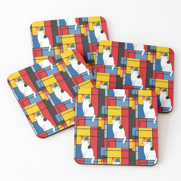 Item preview, Colorful Cat Abstract designed and sold by Piotrek0001.