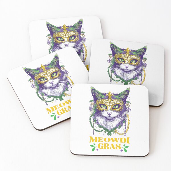 Aperçu de l'œuvre Meowdi Gras créée et vendue par Wild-Co.