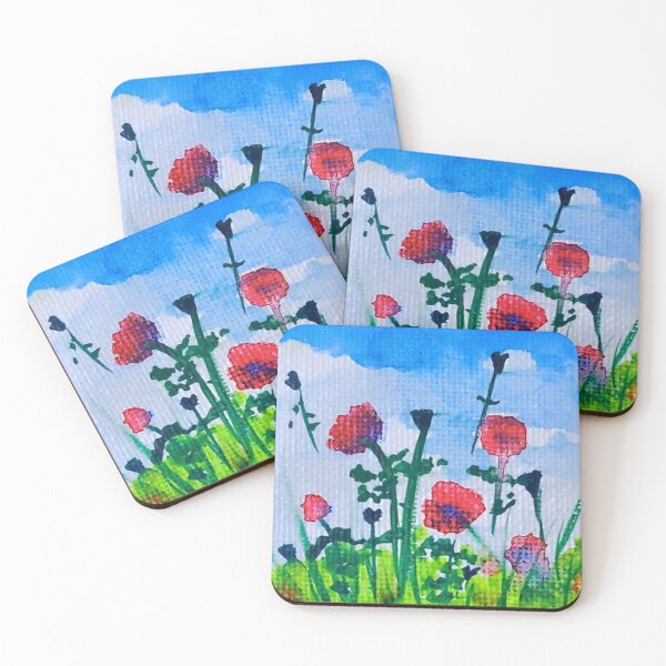 Item preview, Field o' Poppies designed and sold by Purpleartichoke.