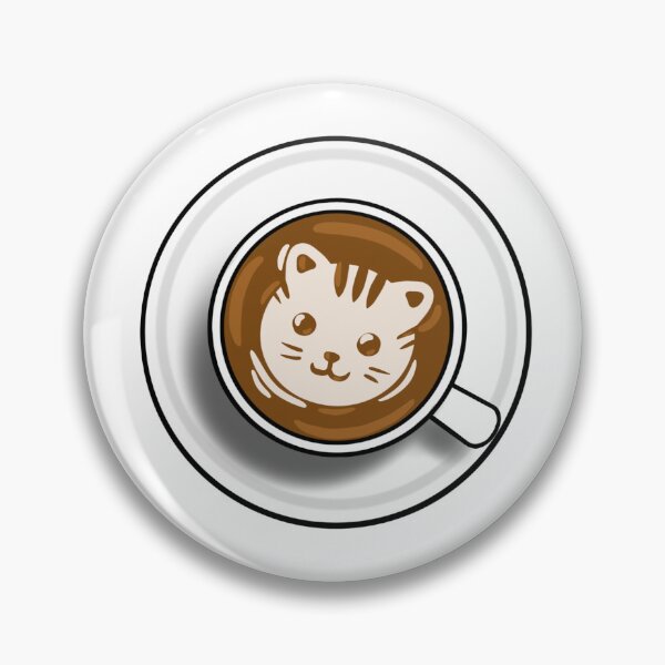 Item preview, Cat Latte Art designed and sold by honeybeepaper.