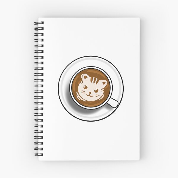 Item preview, Cat Latte Art designed and sold by honeybeepaper.