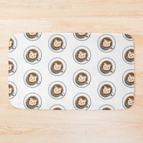 Item preview, Cat Latte Art designed and sold by honeybeepaper.