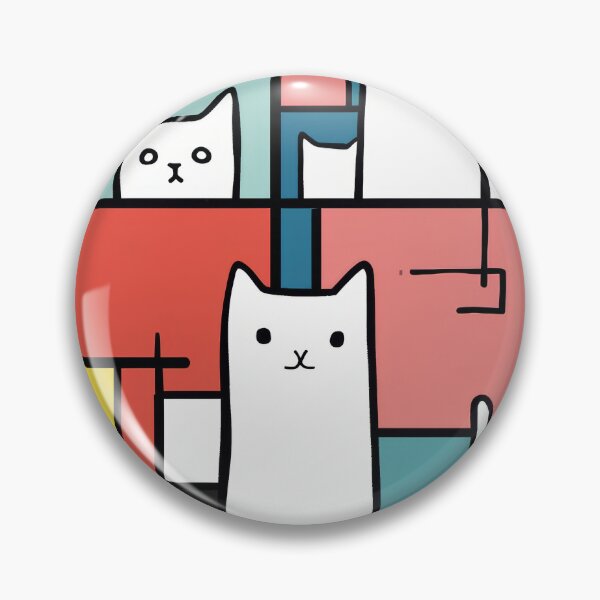 Item preview, Colorful Cat Abstract designed and sold by Piotrek0001.