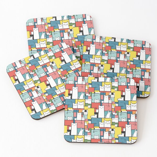 Item preview, Colorful Cat Abstract designed and sold by Piotrek0001.