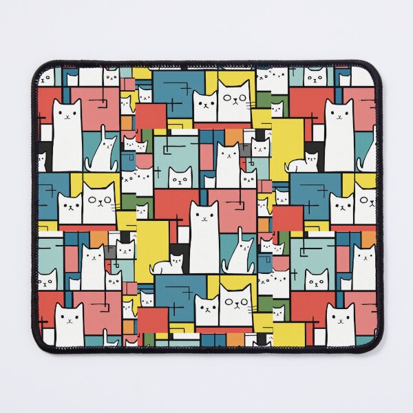 Item preview, Colorful Cat Abstract designed and sold by Piotrek0001.