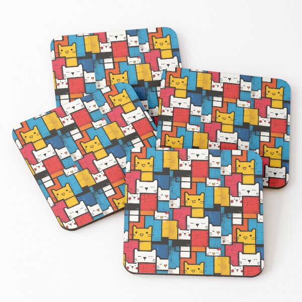 Item preview, Colorful Cat Abstract designed and sold by Piotrek0001.