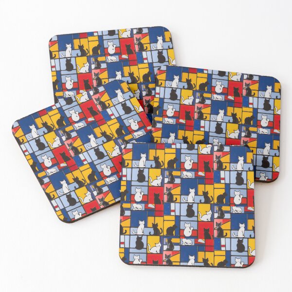 Item preview, Colorful Cat Abstract designed and sold by Piotrek0001.
