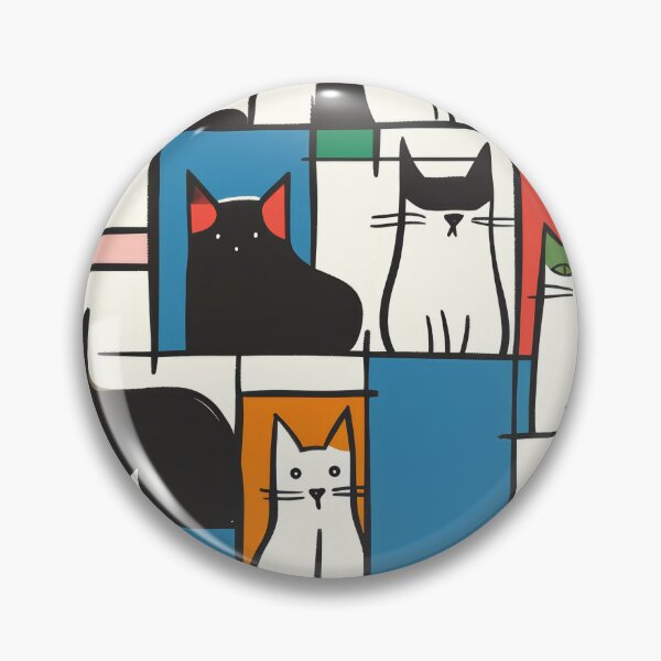 Item preview, Colorful Cat Abstract designed and sold by Piotrek0001.