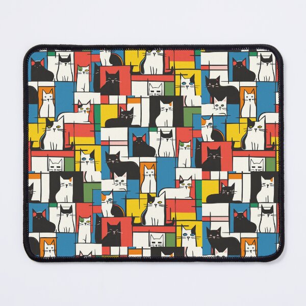 Item preview, Colorful Cat Abstract designed and sold by Piotrek0001.