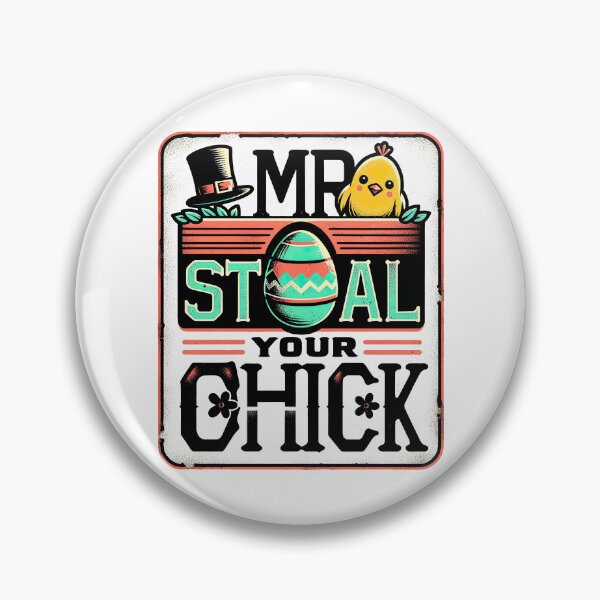 Item preview, Mr Easter Steal Your Chick Funny Spring Humor Boys Toddlers T-Shirt designed and sold by MAPDDesigns.