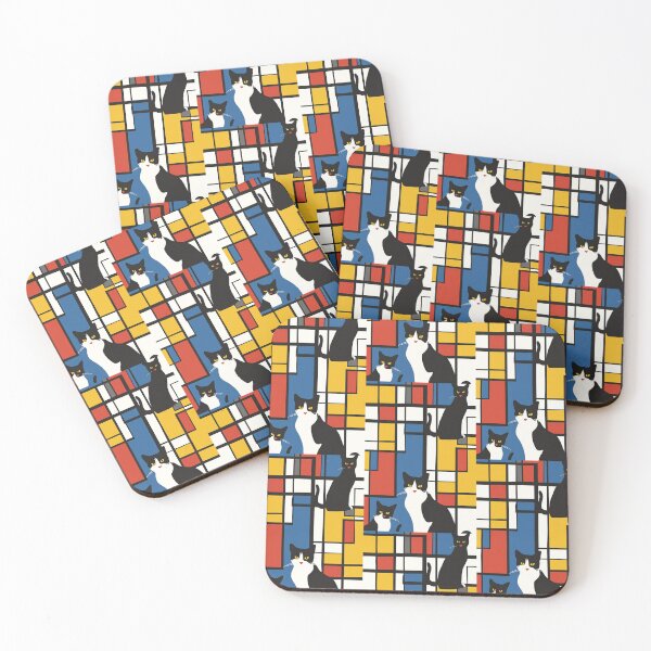 Item preview, Colorful Cat Abstract designed and sold by Piotrek0001.