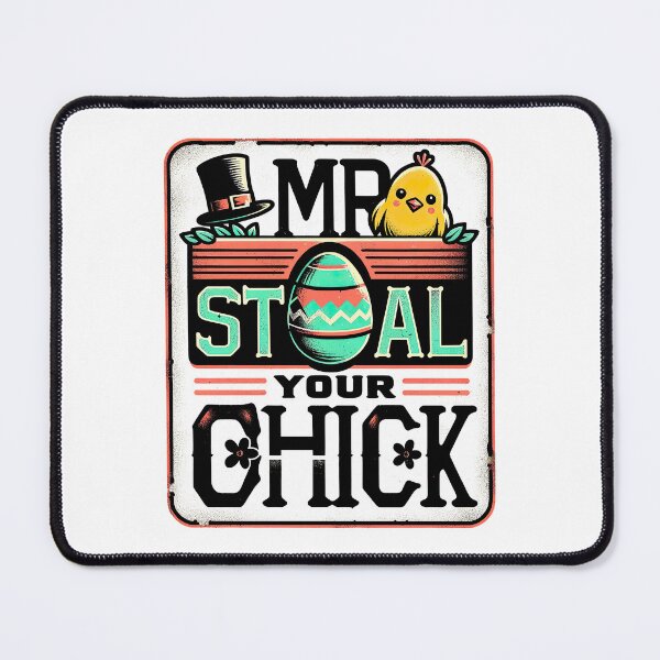 Item preview, Mr Easter Steal Your Chick Funny Spring Humor Boys Toddlers T-Shirt designed and sold by MAPDDesigns.