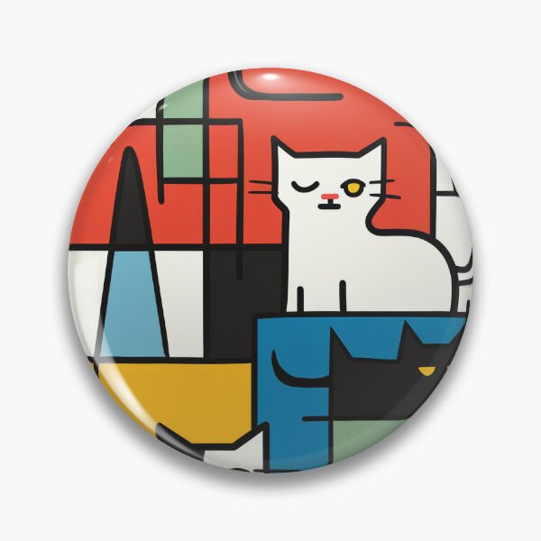Item preview, Colorful Cat Abstract designed and sold by Piotrek0001.