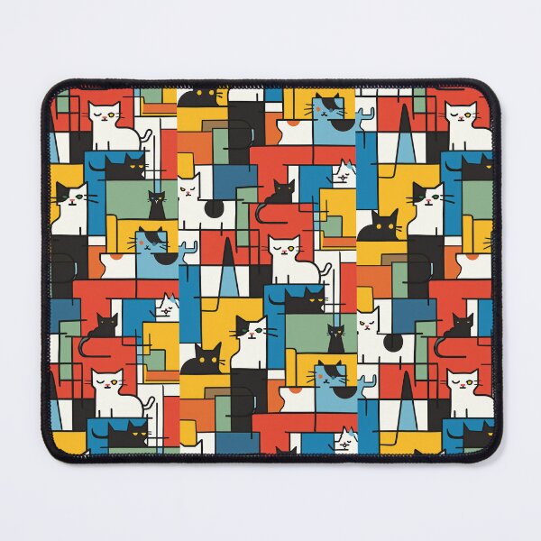 Item preview, Colorful Cat Abstract designed and sold by Piotrek0001.