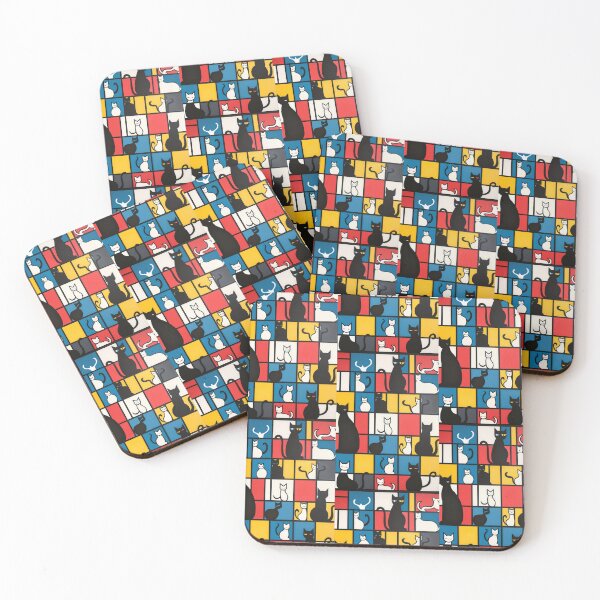 Item preview, Colorful Cat Abstract designed and sold by Piotrek0001.