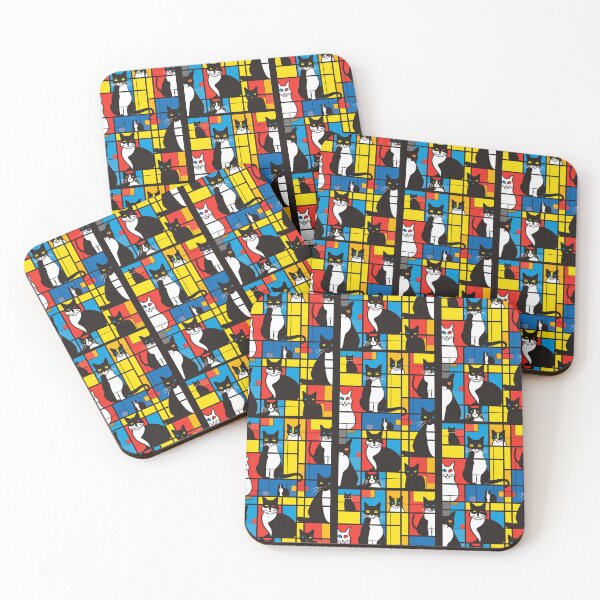Item preview, Colorful Cat Abstract designed and sold by Piotrek0001.