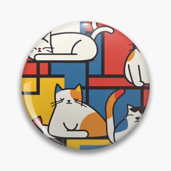 Item preview, Colorful Cat Abstract designed and sold by Piotrek0001.