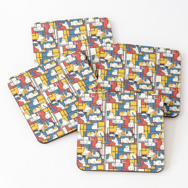 Item preview, Colorful Cat Abstract designed and sold by Piotrek0001.