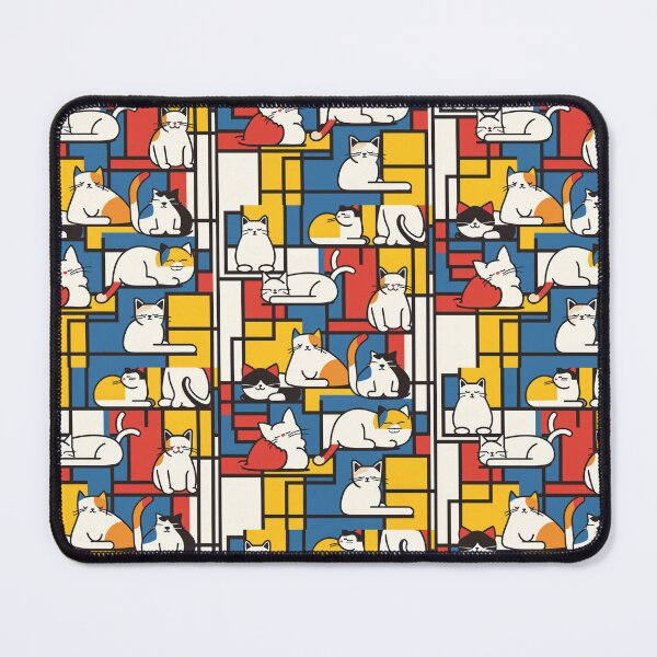 Item preview, Colorful Cat Abstract designed and sold by Piotrek0001.