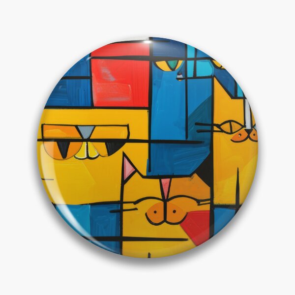 Item preview, Colorful Cat Abstract designed and sold by Piotrek0001.