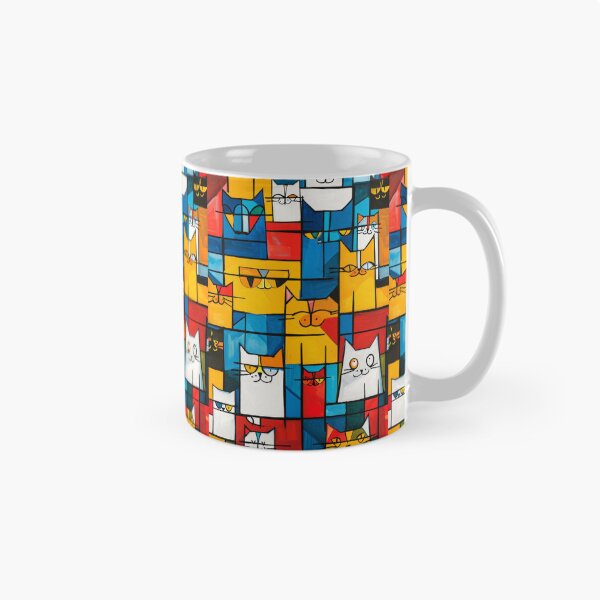 Item preview, Colorful Cat Abstract designed and sold by Piotrek0001.
