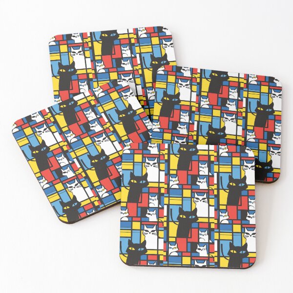 Item preview, Colorful Cat Abstract designed and sold by Piotrek0001.