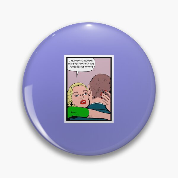 Item preview, I plan on annoying you every day for the foreseeable future - Ironic quotes comic art designed and sold by Alex Starcatcher.