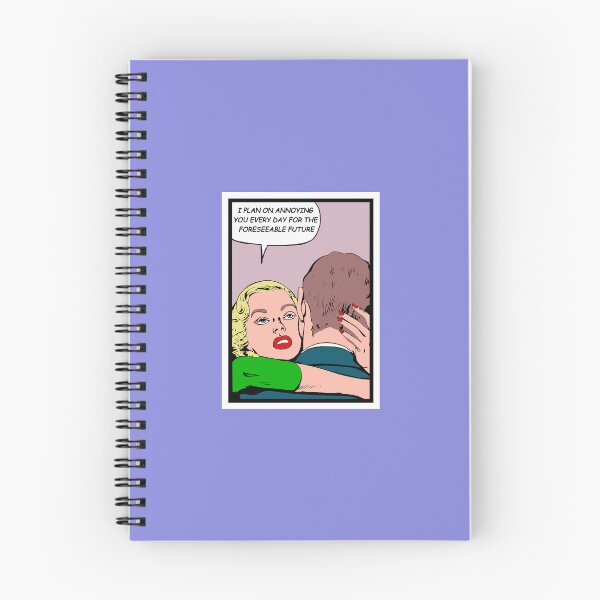 Item preview, I plan on annoying you every day for the foreseeable future - Ironic quotes comic art designed and sold by Alex Starcatcher.