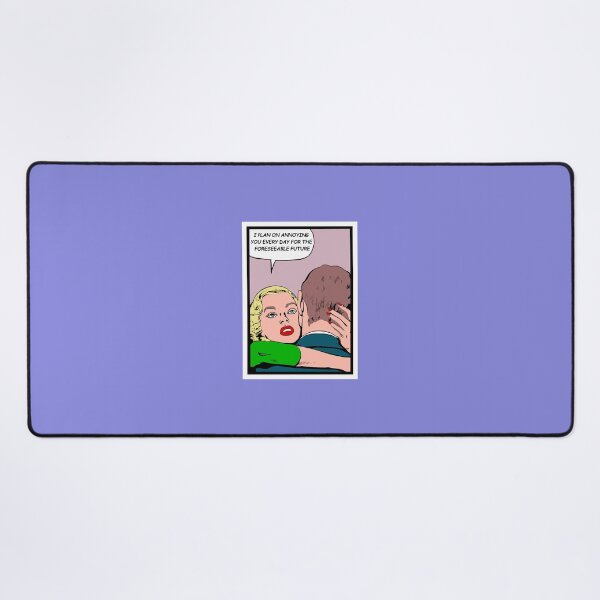 Item preview, I plan on annoying you every day for the foreseeable future - Ironic quotes comic art designed and sold by Alex Starcatcher.