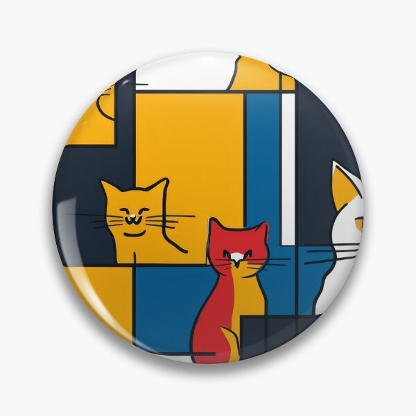 Item preview, Colorful Cat Abstract designed and sold by Piotrek0001.
