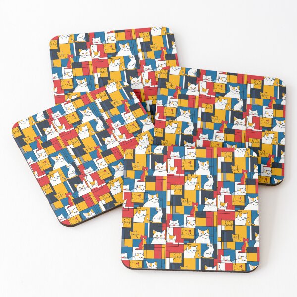 Item preview, Colorful Cat Abstract designed and sold by Piotrek0001.