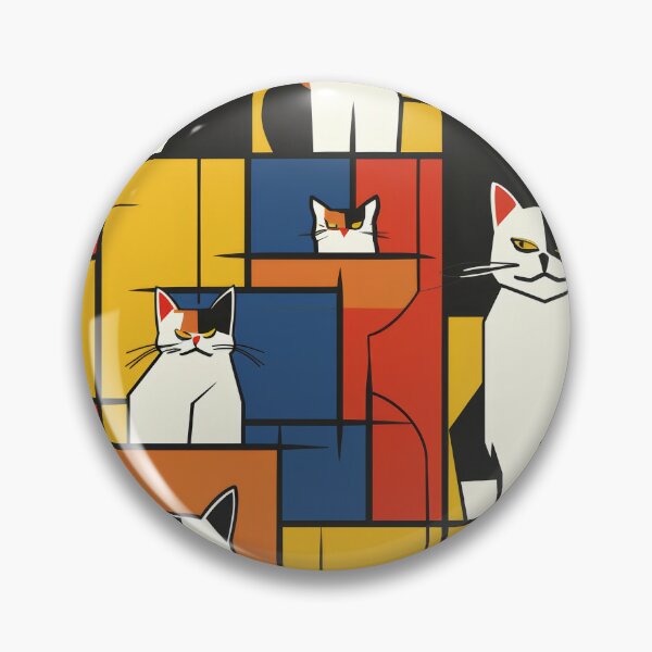 Item preview, Colorful Cat Abstract designed and sold by Piotrek0001.