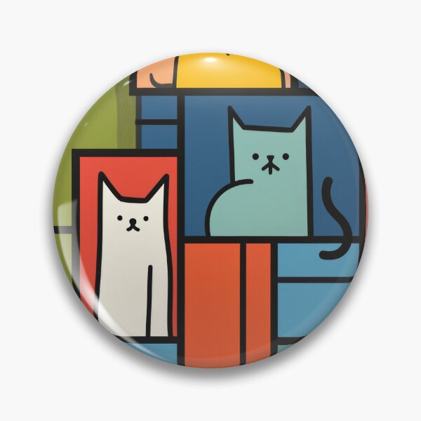 Item preview, Colorful Cat Abstract designed and sold by Piotrek0001.