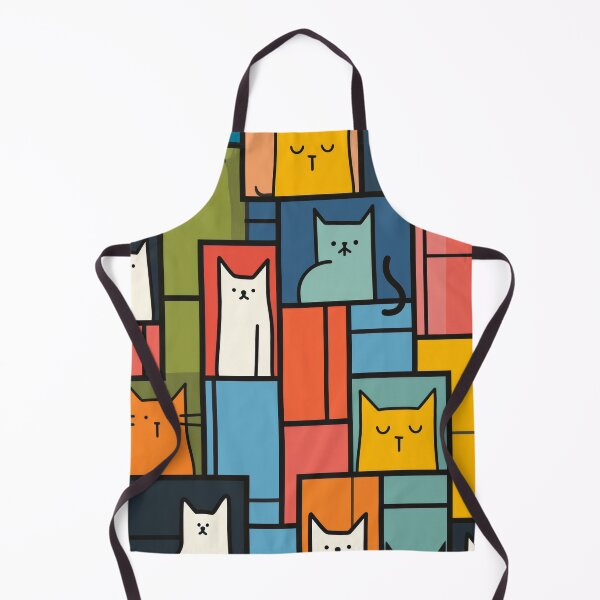 Item preview, Colorful Cat Abstract designed and sold by Piotrek0001.