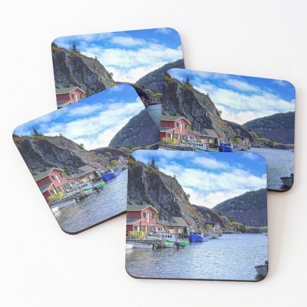 Item preview, Boats and fishing huts Quidi Vidi , St.John's Canada designed and sold by RosRidleyPhoto.