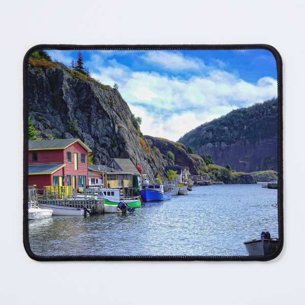 Item preview, Boats and fishing huts Quidi Vidi , St.John's Canada designed and sold by RosRidleyPhoto.