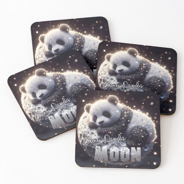 Item preview, Cozy Panda Moon  designed and sold by ki-mer-a.