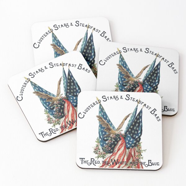 Item preview, Clustered Stars and Steadfast Bars! - USA Pride for 4th of July designed and sold by SSustainable.