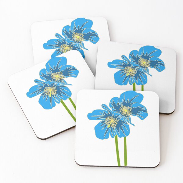 Item preview, Himalayan Blue Poppies designed and sold by RebeccaRichards.