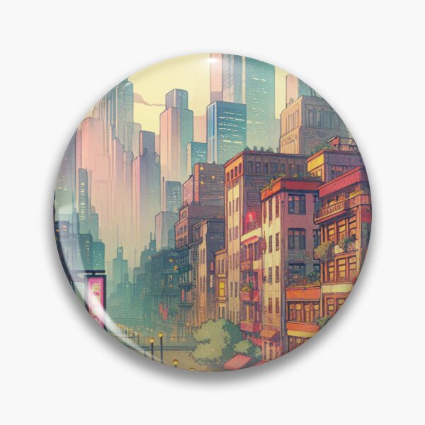 Item preview, Lofi city Theme Cute Aesthetic Lofi Gaming theme designed and sold by LewaTahami.