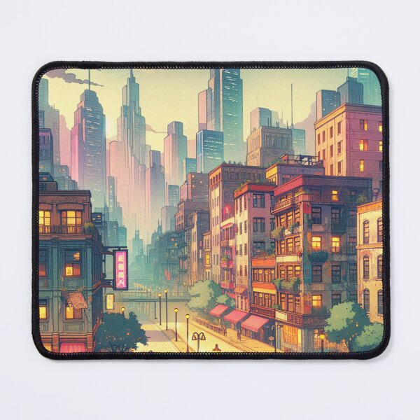 Item preview, Lofi city Theme Cute Aesthetic Lofi Gaming theme designed and sold by LewaTahami.