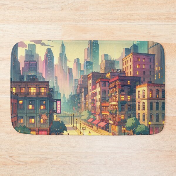 Item preview, Lofi city Theme Cute Aesthetic Lofi Gaming theme designed and sold by LewaTahami.