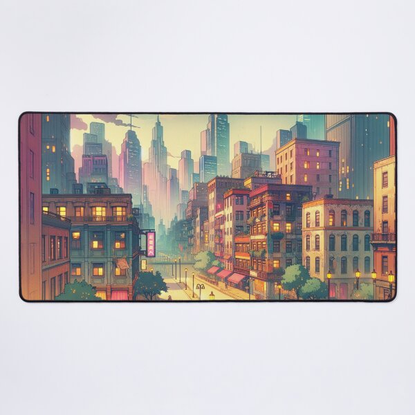 Item preview, Lofi city Theme Cute Aesthetic Lofi Gaming theme designed and sold by LewaTahami.