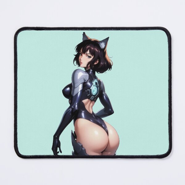 Item preview, Cyberpunk Wolf Girl designed and sold by 2DBabeHeaven.