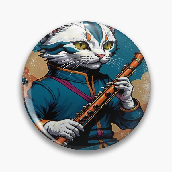 Item preview, Instrumentalist cat designed and sold by TorresCosta.