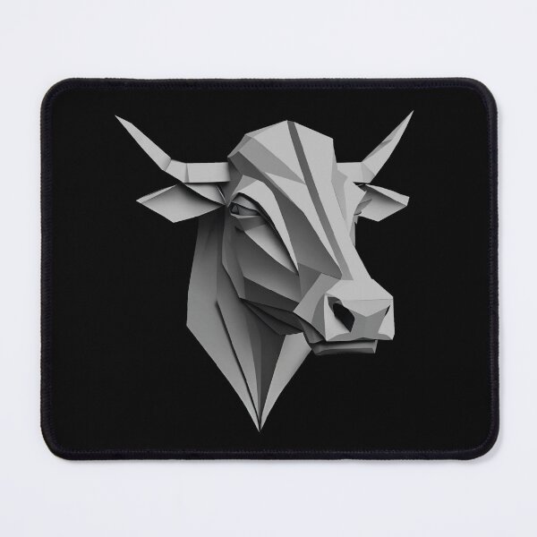 Item preview, Cow head origami style designed and sold by Marc Molenaar.