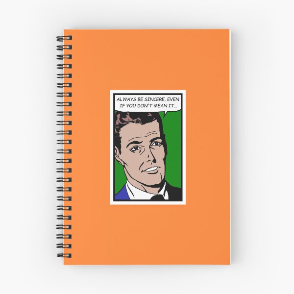 Item preview, Always be sincere, even if you dont mean it - Ironic quotes comic art designed and sold by Alex Starcatcher.