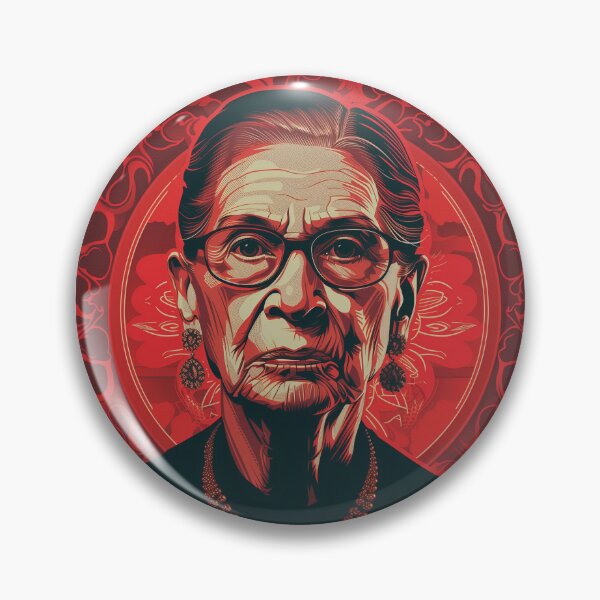 Artikelvorschau, RBG Ruth Bader Ginsberg inspiriert von Shepard Fairey entworfen und verkauft von Decaf2Go.